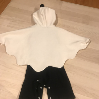 おばけ　ロンパース　ポンチョ　ハロウィンの画像