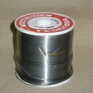スパークルハンダ（巻はんだ）　1ｋｇ（数十グラム使用済み）　の画像