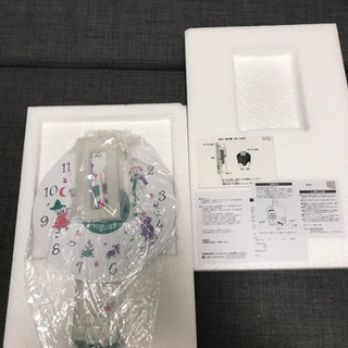 ムーミンの掛け時計