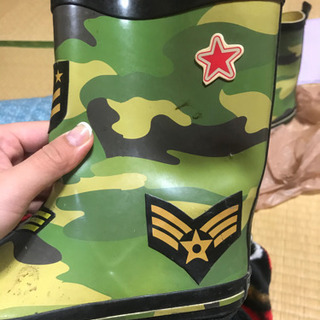 米軍エアフォース ボーイズ 雨靴