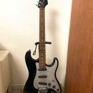 エレキギター初心者用、アンプ、ケーブル、カバー付きの画像