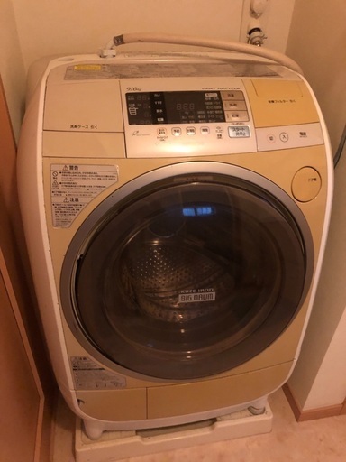 日立　ドラム缶洗濯乾燥機