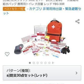 未使用　山善 防災リュック 30点 セット 【防災士監修】 一次...