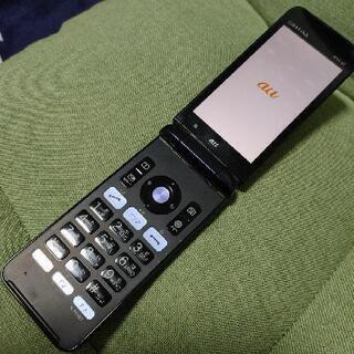 【値下げしました】au ガラホ KYF37 ネイビーブラック