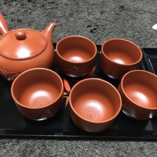 大きな　急須　茶器セット　未使用新品の画像
