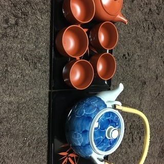 大きな　急須　茶器セット　未使用新品