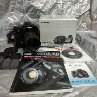 【値下げしました】Canon eos5D(初代)　バッテリーグリ...