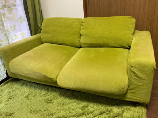 無印良品　ソファー　2人掛け　ポケットコイル