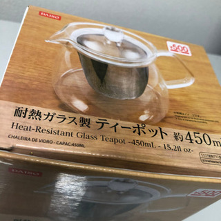 耐熱ティーポット　の画像