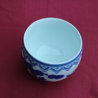 有田焼 鍋島華山 唐子絵柄  湯呑20客セット 未使用の画像