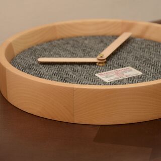 1/5売約済■壁掛け時計 HARRISTWEED※難あり（グレー...
