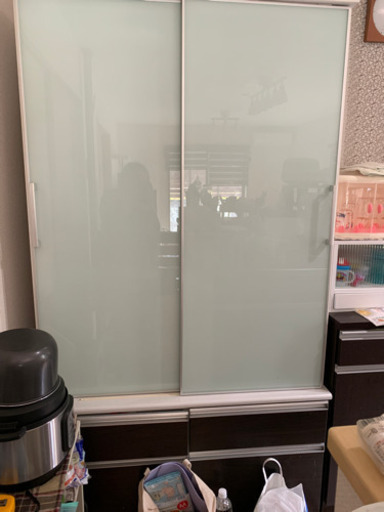 来週までの掲載‼️食器棚、レンジ台大1中1       3台セット