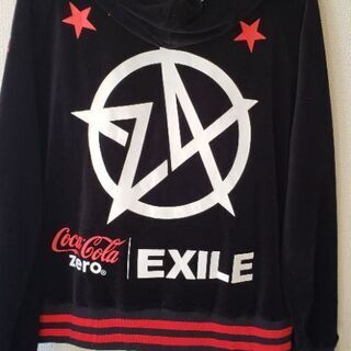 ２４カラットパーカー　コカ・コーラゼロ/EXILEコラボの画像