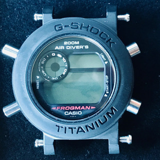 Gショック　メンインブラック　8200 チタン　完動