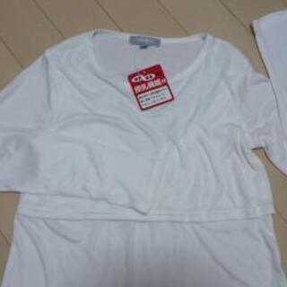 新品未使用 産前産後 授乳機能付き 長袖Tシャツ