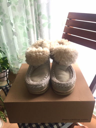 mou エスキモー ムートンブーツ 24cm