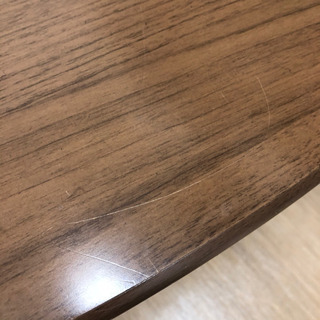 楕円形テーブル☆家具調コタツ☆テーブルはしっかり固定できます！の画像