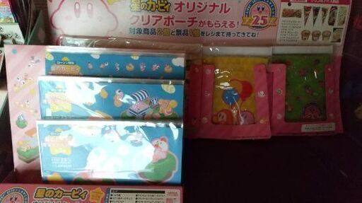 星のカービィ販促品