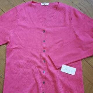 【未使用】ピンクのニット　ﾚﾃﾞｨｰｽ
