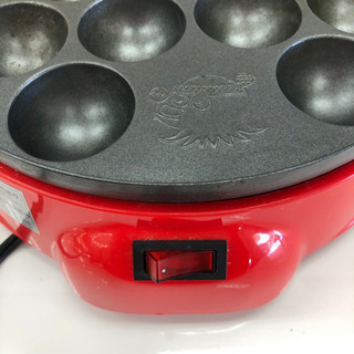 無料！電気たこ焼き器＆ミニグリルパン☆TK-18カネヨウ☆フッ素コート☆中古品☆2008年製の画像