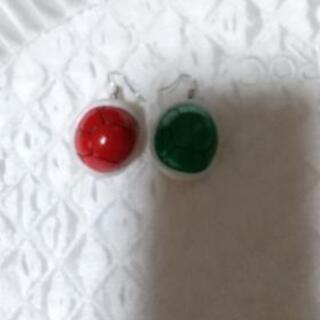 スーパーマリオ ピアスユニバーサルスタジオ  赤甲羅  緑 アイテム ユニバーサルスタジオ  USJ キャラクター ミニオンの画像