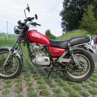 値下げ‼　GN125H 　ワンオーナー　自賠責付き　レストアベース