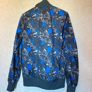 アディダス　ナイロンジャージ　Lサイズの画像