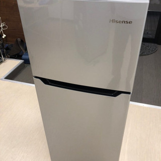 【美品】HISENSE ハイセンス 2019年製 2ドア冷凍冷蔵庫 HR-B12AS