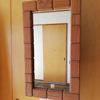 値下げします！壁掛けアンティーク鏡