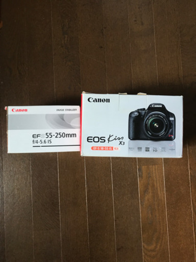 ※ 12/15にて掲載終了予定※ Canon EOS kissx3キット&レンズ