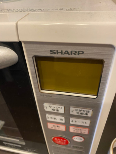 【中古】シャープ2012年製　電子レンジ　RE-S204