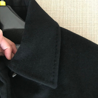 ビアッジョブルー  ロングコート　ブラックの画像