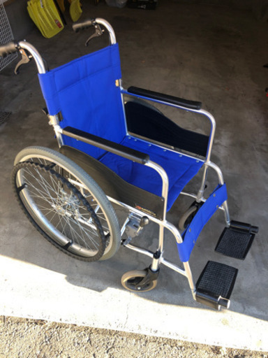 【美品】車椅子　折りたたみ式　アルミAR マツナガ