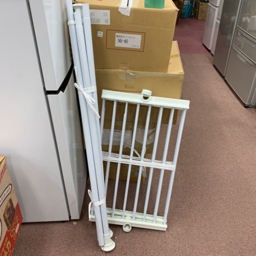 突っ張り洗濯機ラック