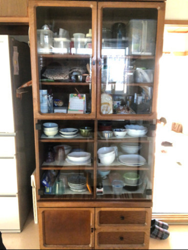 収納棚(本棚、食器棚として使用可能)