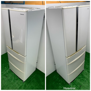 ◇美品◇Panasonic/パナソニック◇455L/自動製氷/エコナビ/NR-FTF468-W