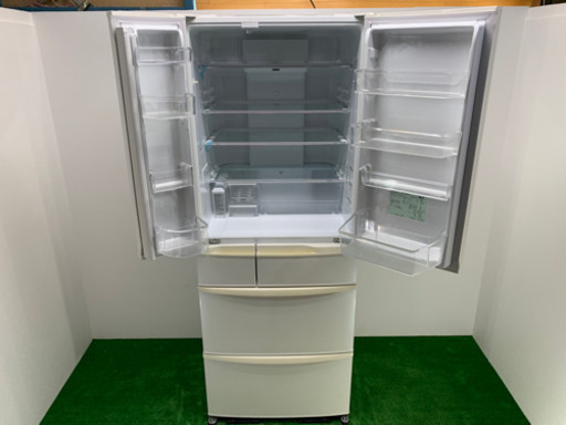 美品 パナソニック/Panasonic 冷凍冷蔵庫 455L エコナビ 6ドア