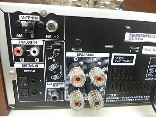 DENON CDレシーバー RCD-M40 スピーカー SC-M40 ペア セット リモコン、アンテナ付き デノン CDデッキ オーデ
