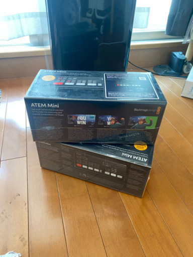 【新品】Blackmagic Design ATEM Mini ライブプロダクションスイッチャー　ライブ配信セット　YouTube機材