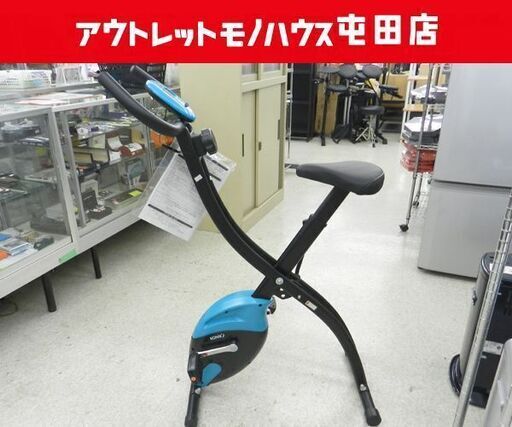 イグニオ フィットネスバイク マグネティックバイク ブルー×ブラック IG-FB001 ☆ PayPay(ペイペイ)決済可能 ☆ 札幌市 北区 屯田