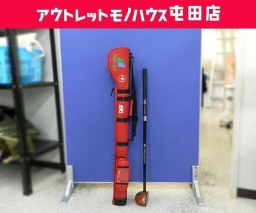 asics/アシックス パークゴルフ クラブ Spirit Flag 右用 全長83.5cm Back Cavity SD PGG01S IPGA認定品 ケース付き ☆ PayPay(ペイペイ)決済可能 ☆ 札幌市 北区 屯田