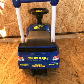 手押し車　オモチャ　スバル　インプレッサの画像