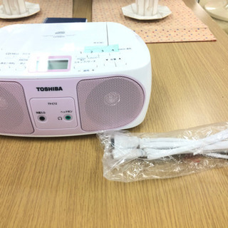 【新品未使用】 東芝 CDラジオ TY-C12