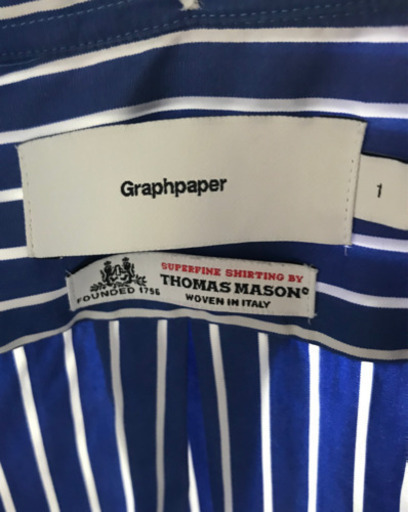 graphpaper   トーマスメイソン  Thomas mason シャツ