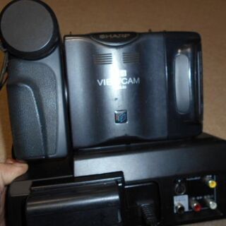 差し上げます　SHARP Hi8液晶ビューカム　8mmビデオカメラ　ジャンクの画像