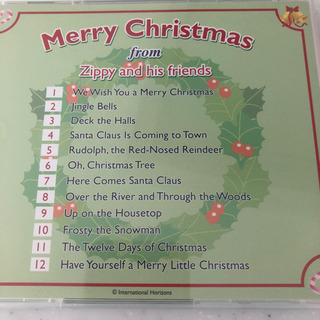 ズィッピーのクリスマスCDの画像