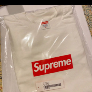 supreme box log l/s tee S