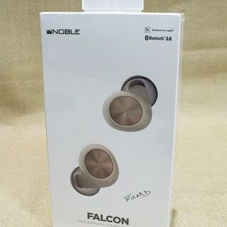 【苫小牧バナナ】新品未開封 Noble audio/ノーブルオーディオ 完全 ワイヤレスイヤホン FALCON ホワイト ノイズキャンセリング対応の画像