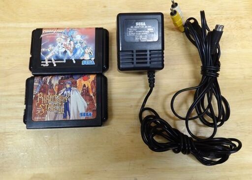 セガ メガドライブ2 本体＋ソフト２本セット シャイニングフォース ファンタシースター２ SEGA MEGA DRIVE2  札幌市 