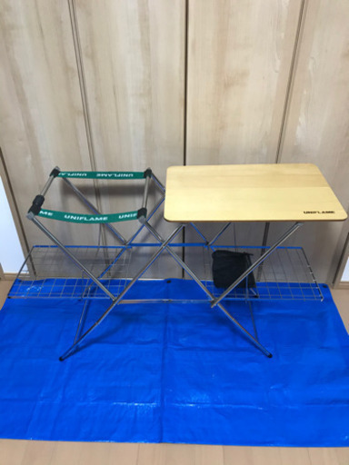 ユニフレーム　キッチンスタンド　新型・旧型